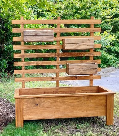 Planter Box with Trellis